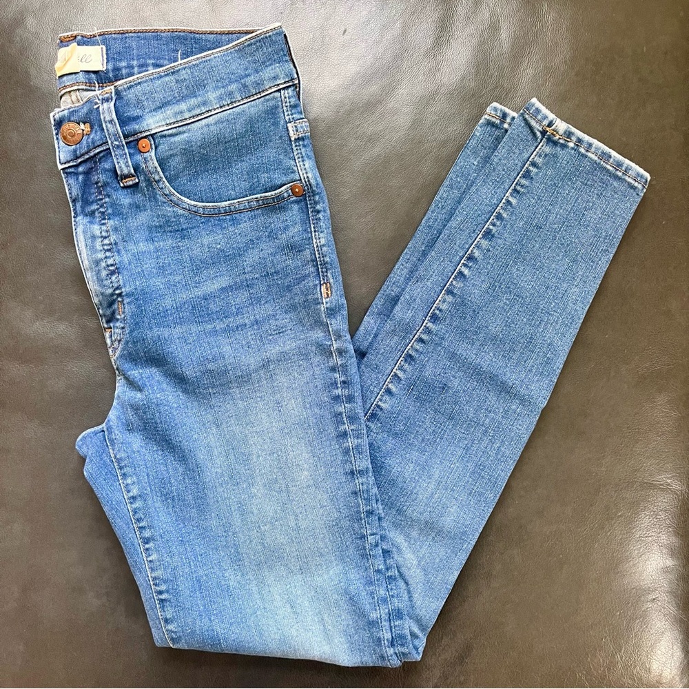 Madewell 9” Mid Rise Skinny Jeans